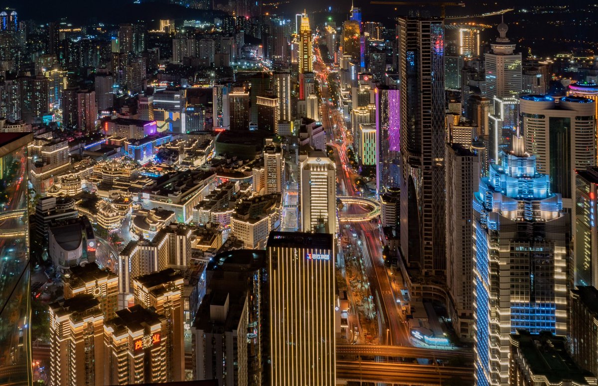 中国写真家tony 日本帰国中 深圳夜景 Shenzhen