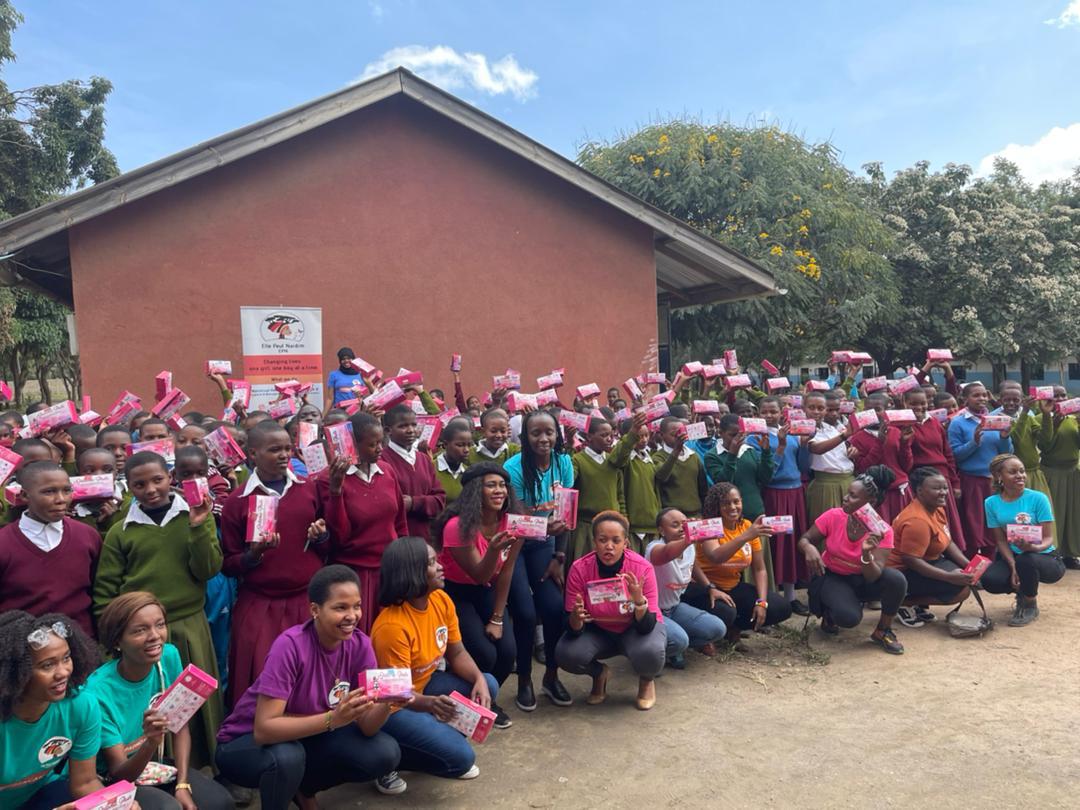 Salama pads ensure that girls are confident and are attending school