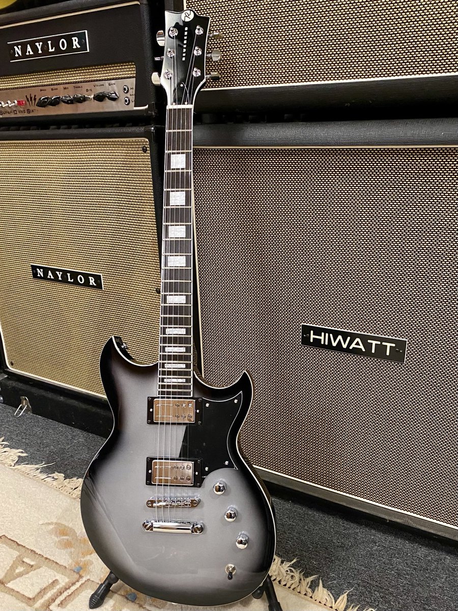 ReverendGuitars's tweet photo. Railhammer Chisel Pickups + Ebony Fretboard = The Reverend Sensei RA.  Find out more: https://t.co/RMUG8RDOq5 @railhammer_pups @HiwattOfficial https://t.co/izwWePQGw0