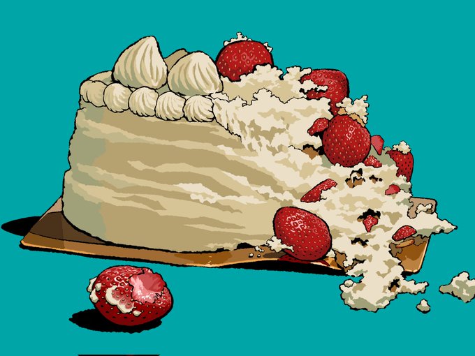 「クリーム ショートケーキ」のTwitter画像/イラスト(人気順)｜2ページ目
