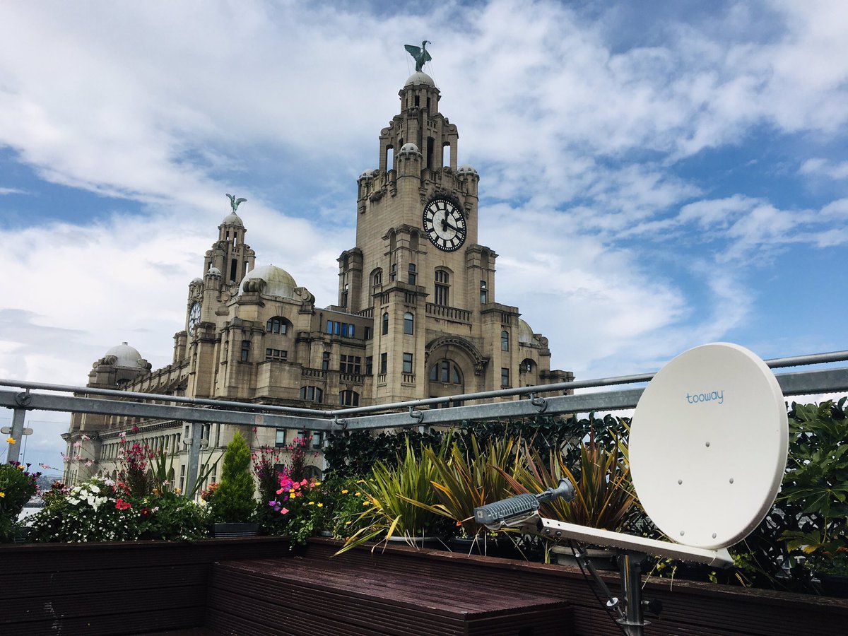 Jeff@MediaSat 🇬🇧 (@jeffmediasat1) on Twitter photo Providing Internet in my home city today, fantastic views of Liverpool’s Waterfront 60 meters high. <a href="/MSPGlobal/">MSP Global</a> #ka #flyawaydish Providing Internet in my home city today, fantastic views of Liverpool’s Waterfront 60 meters high. <a href="/MSPGlobal/">MSP Global</a> #ka #flyawaydish