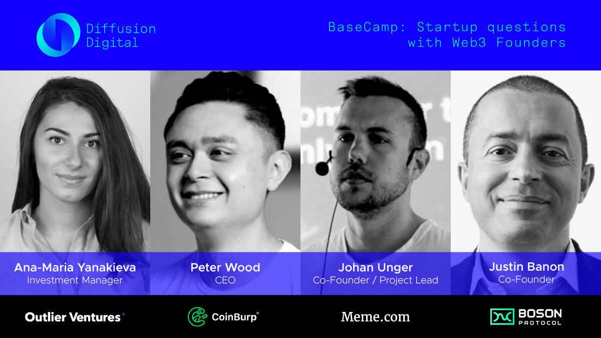 FerriswheelFi's tweet photo. Guess who's back? Back again! 🎵

@pete_coinburp returns to the #DiffusionDigital panel, joining  @johanunger, @JBanon and @ana_yanakieva, at 4pm UTC 😍

Don't miss it, save your spot now! 😀 - https://t.co/USV0rV8Dww

#NFTs #NFT #DeFi https://t.co/frKTMom7jt