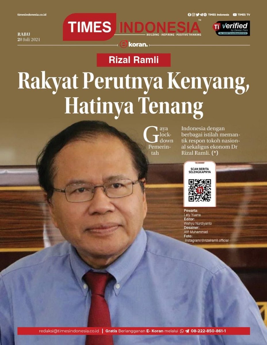 Yayasan Inisiatif Rizal Ramli (@ramlirizal) on Twitter photo 
