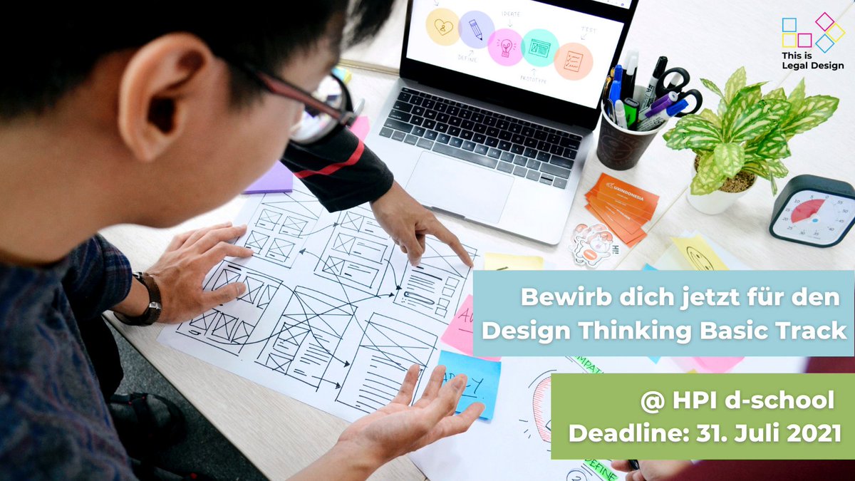 thisislegaldesign (@tildlegaldesign) on Twitter photo 🎨 Don't wait innovate! Die Reise von <a href="/TILDlegaldesign/">thisislegaldesign</a> mit @linakrwz <a href="/alisha_andert/">Alisha Andert</a> & @joaquinsantuber startete damals mit dem Basic Track der <a href="/HPI_DSchool/">HPI D-School</a>
🗓 Noch bis zum 31. Juli könnt ihr euch für den Basic und den Advanced Track bewerben: lnkd.in/d5hYjbG 🎨 Don't wait innovate! Die Reise von <a href="/TILDlegaldesign/">thisislegaldesign</a> mit @linakrwz <a href="/alisha_andert/">Alisha Andert</a> & @joaquinsantuber startete damals mit dem Basic Track der <a href="/HPI_DSchool/">HPI D-School</a>
🗓 Noch bis zum 31. Juli könnt ihr euch für den Basic und den Advanced Track bewerben: lnkd.in/d5hYjbG