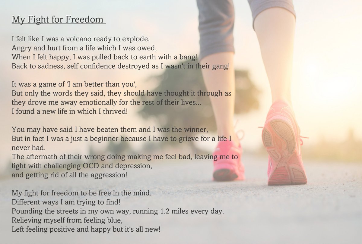 We are delighted to share Jen’s wonderful poem about OCD and the 1.2 challe...