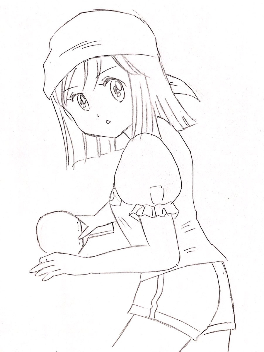 おやすみリッカちゃん 
#DQ9 #ドラクエ9 #リッカ #イラスト
#二次創作 