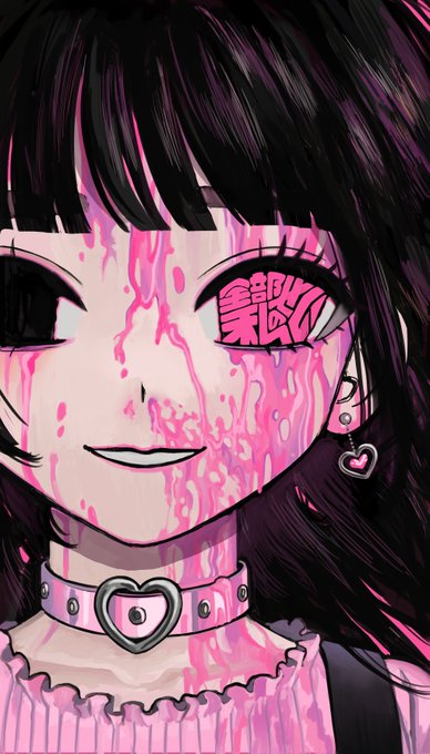 「pink blood」 illustration images(Latest｜RT&Fav:50)