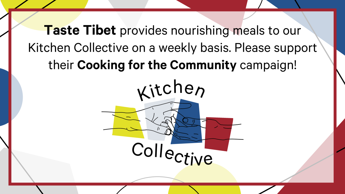 We are so grateful to receive this support from <a href="/TasteTibet/">Taste Tibet</a> - adding some variety to our #KitchenCollective meals with their delicious momos! They are having a rest this week, but please build the fund up for next week!  buff.ly/3oKXdL4