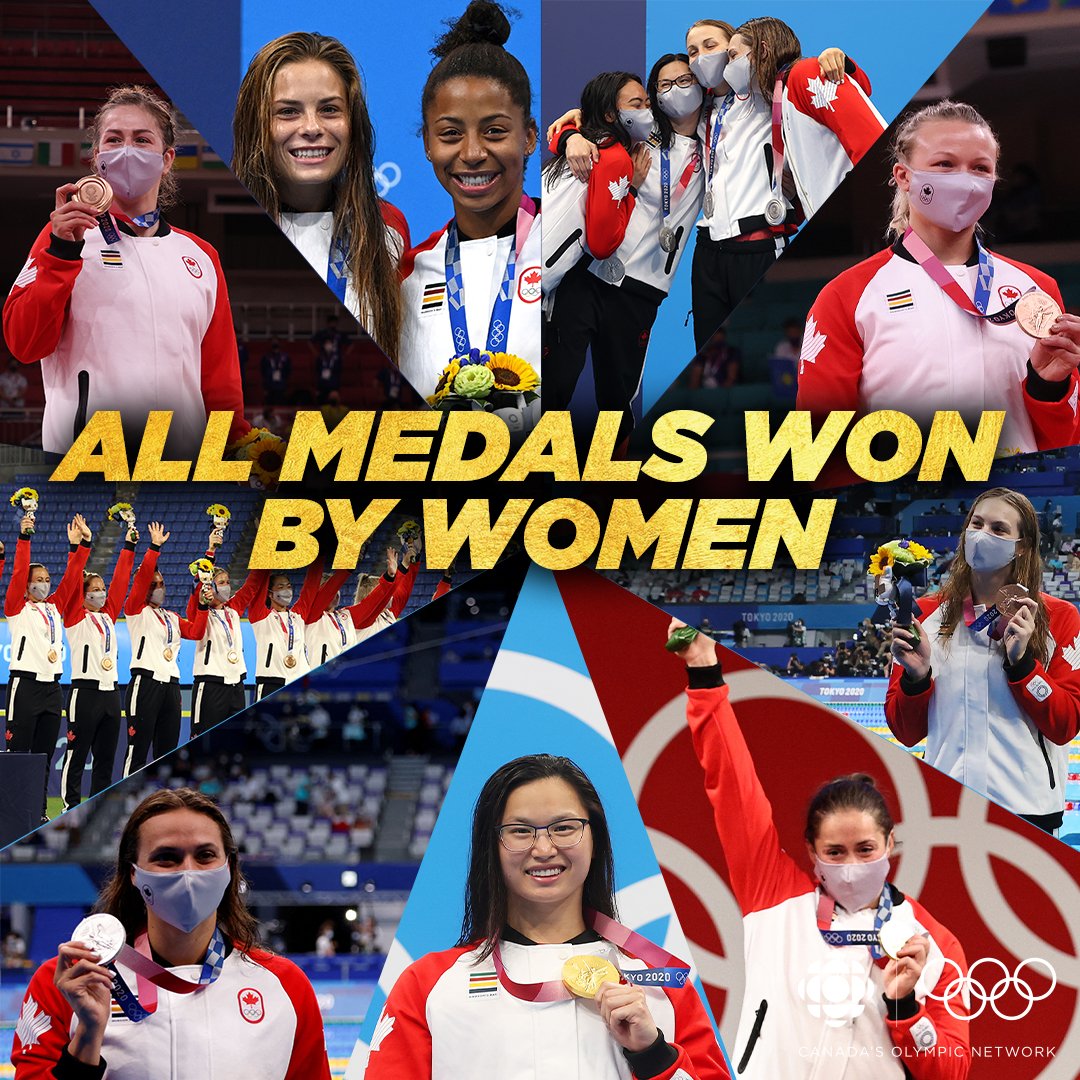 Everywhere you turn at the Tokyo Olympics, there are Canadian women carving a new path for women in sport in their country 🇨🇦

From <a href="/Devin_Heroux/">Devin Heroux</a>: cbc.ca/1.6120359