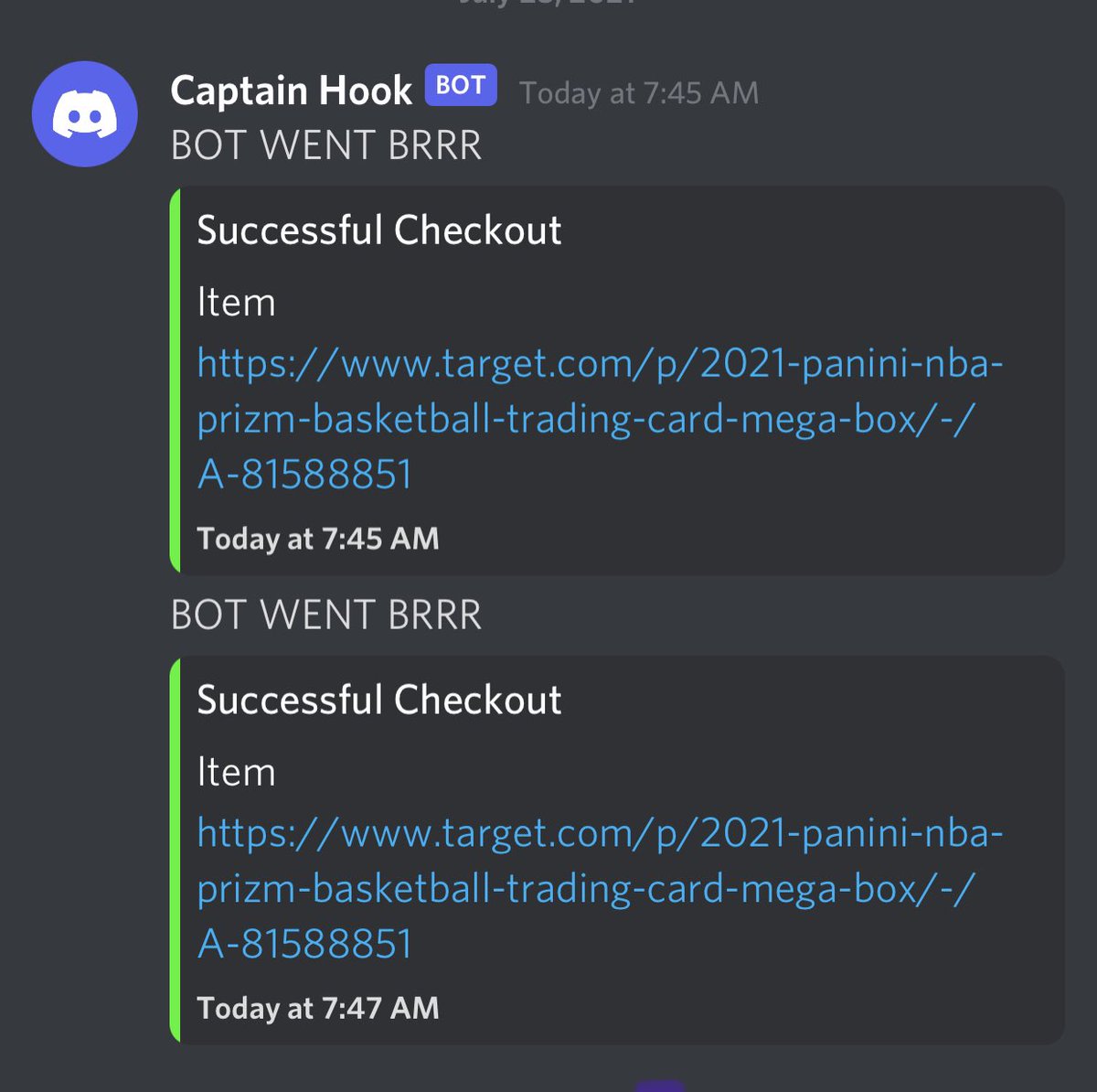 ZaysBot's tweet image. 🎯 Red Card needed? No problem.