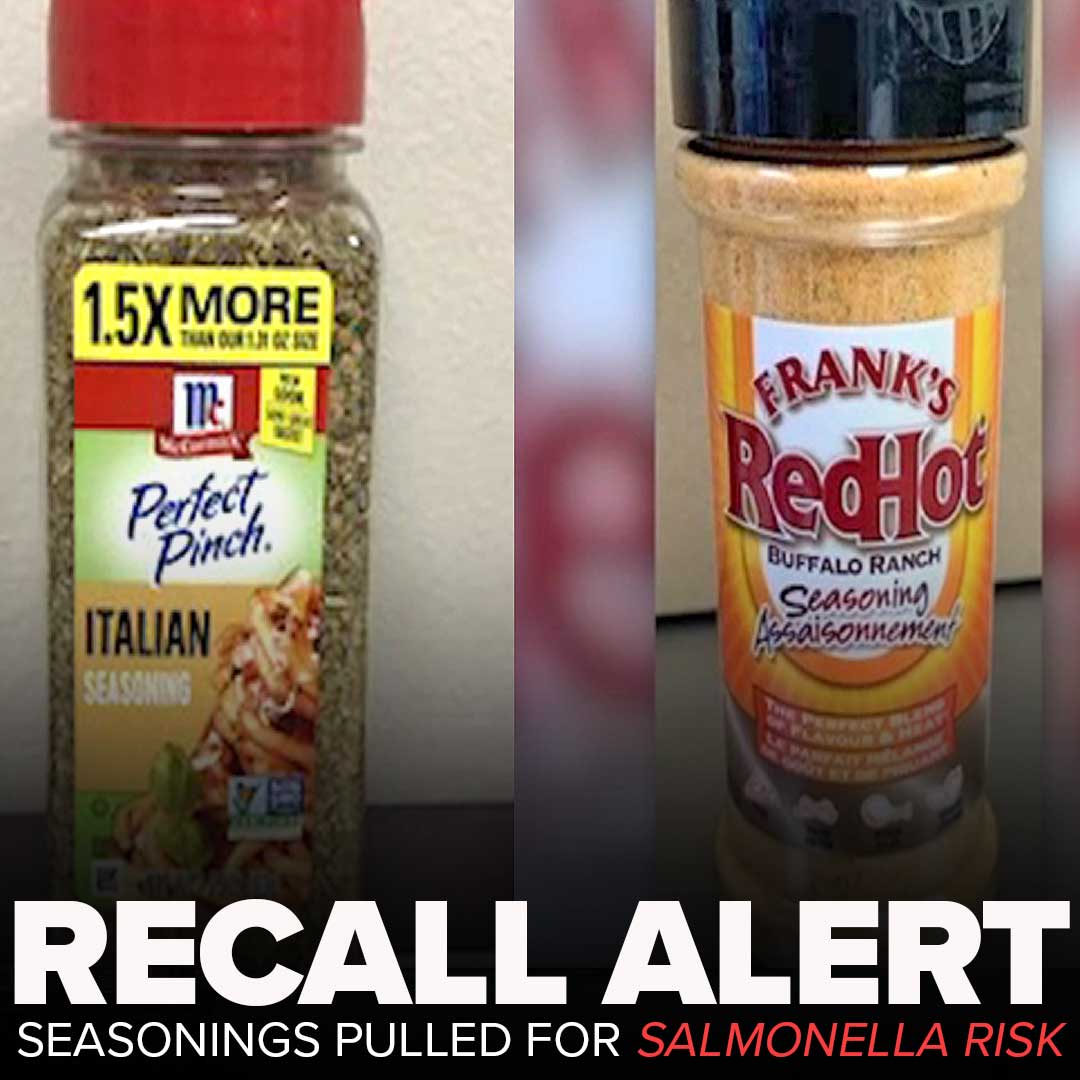 McCormick Recalls Spices Over Salmonella Risk