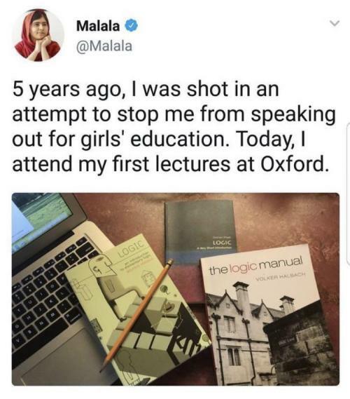 feelgoodnws's tweet photo. Malala :) #blessedimages https://t.co/09fKn8Juwo