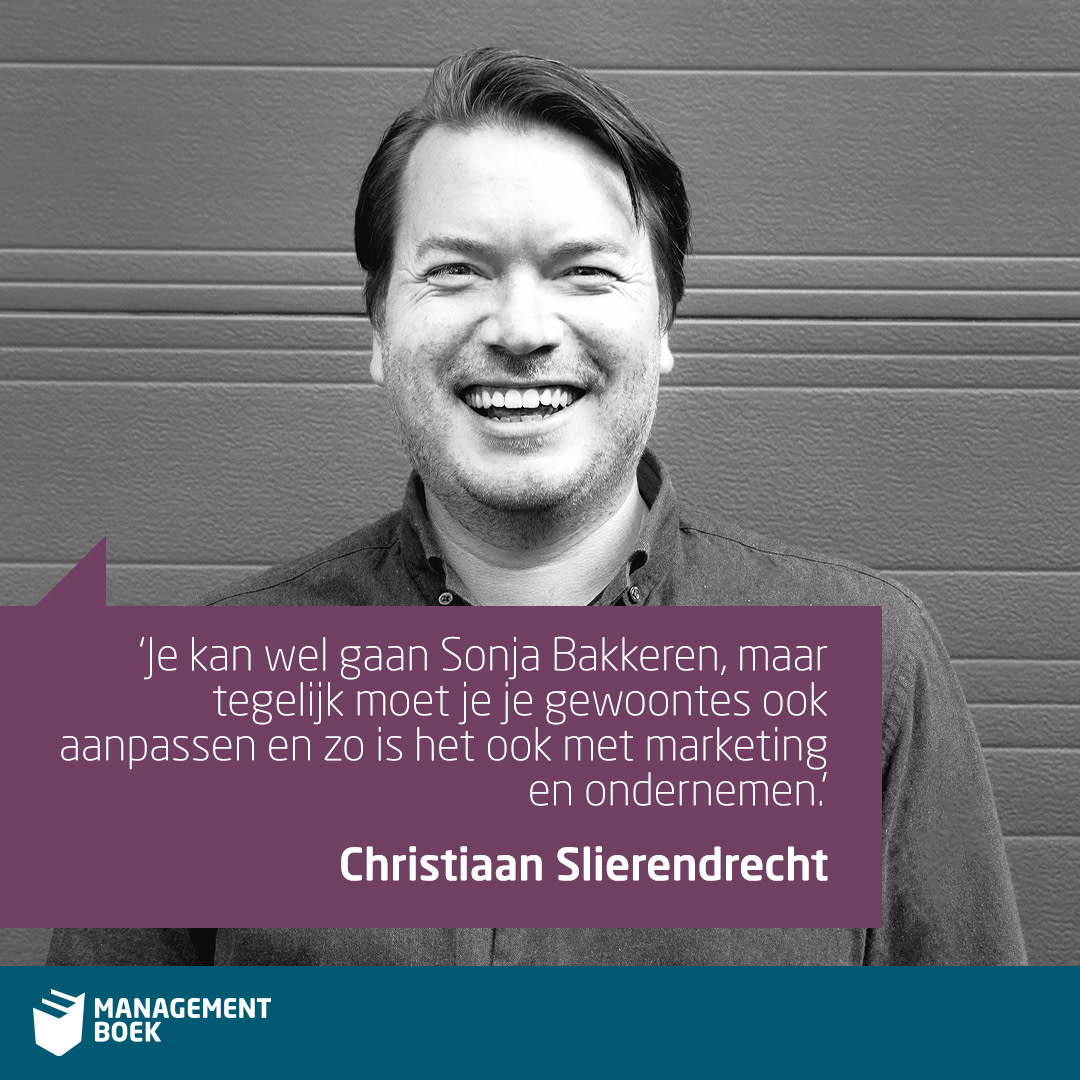 Christiaan Slierendrecht <a href="/Jijonline/">Online Resultaat</a> schreef Word eens volwassen!, een boek over de mindshift van het oude 4P-model van marketing naar een nieuwe variant: mensen helpen. Hij nam ons mee in de wereld van duurzame klantrelaties. Het interview lees je hier: bit.ly/3u2kueP