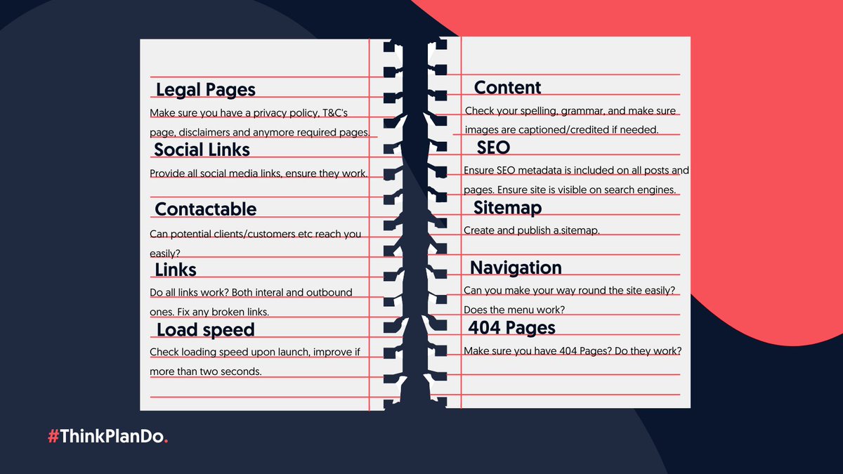 massimpressions's tweet image. Taking the next step in your business and launching a website? Congrats! But not sure what to include? Check out our prelaunch checklist 👀🖥 #ThinkPlanDo #WebLaunch #WebsiteChecklist