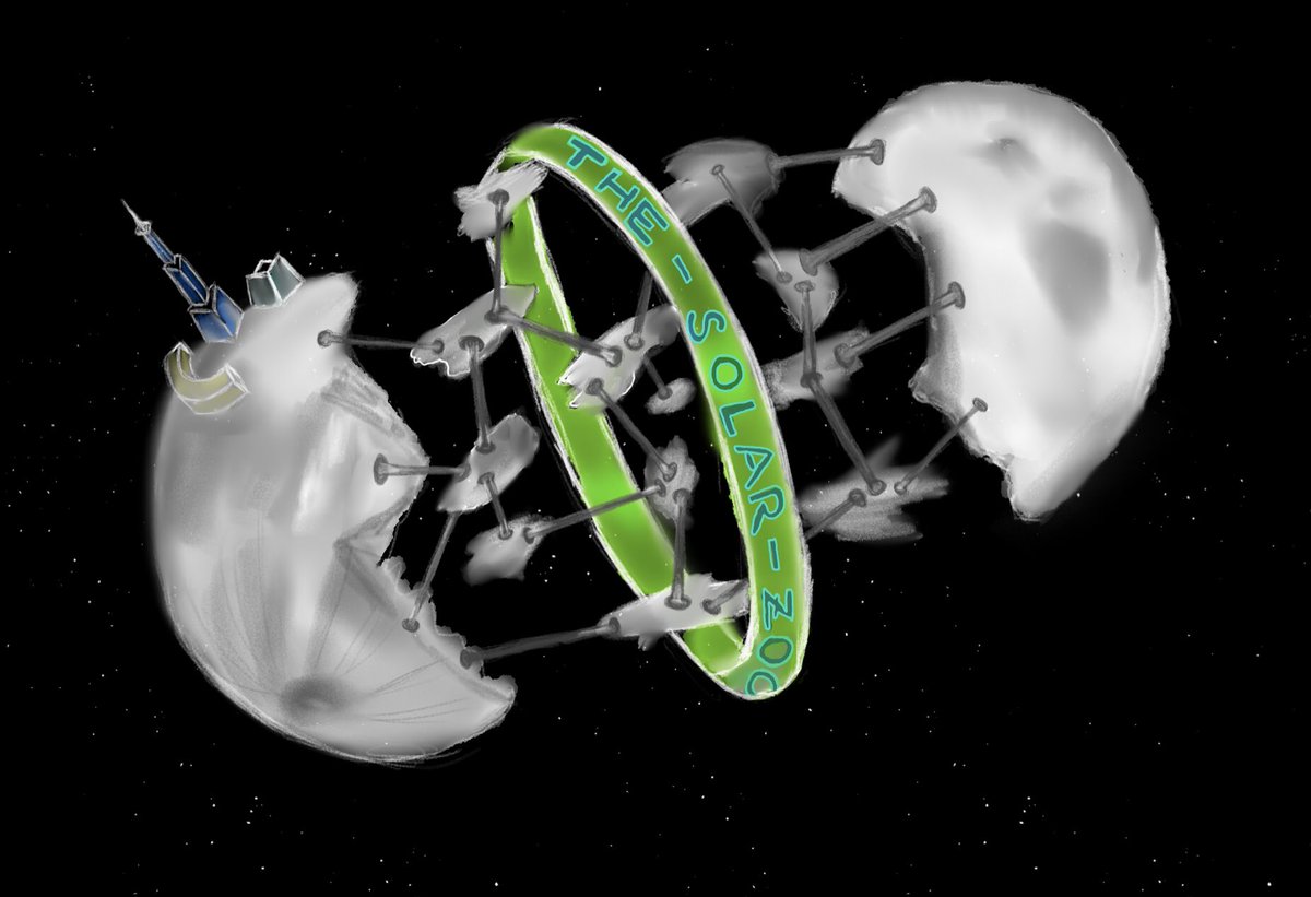 #SFFpit Solar Zoo is the universe’s centre for conservation of spaceborn life. Bonnin, Fossi &amp; David are starting their 1st day as keepers with their moody mentor Giovanni.

Their day gets worse, when they have to deal with poachers hunting on the edge of the Zoo. #CB #SF #CliFi