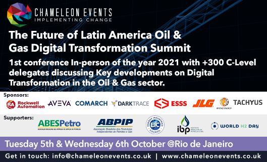 Chameleon Events (@chameleevents) on Twitter photo The Future of Latin America Oil & Gas Digital Transformation Summit is on! next 5th & 6th October in Rio de Janeiro, save the dates!😀😀😃
Learn more: chameleonevents.co.uk/events/the-fut…
Get in touch: info@chameleonevents.co.uk
#digitaltransformation #energyefficiency The Future of Latin America Oil & Gas Digital Transformation Summit is on! next 5th & 6th October in Rio de Janeiro, save the dates!😀😀😃
Learn more: chameleonevents.co.uk/events/the-fut…
Get in touch: info@chameleonevents.co.uk
#digitaltransformation #energyefficiency