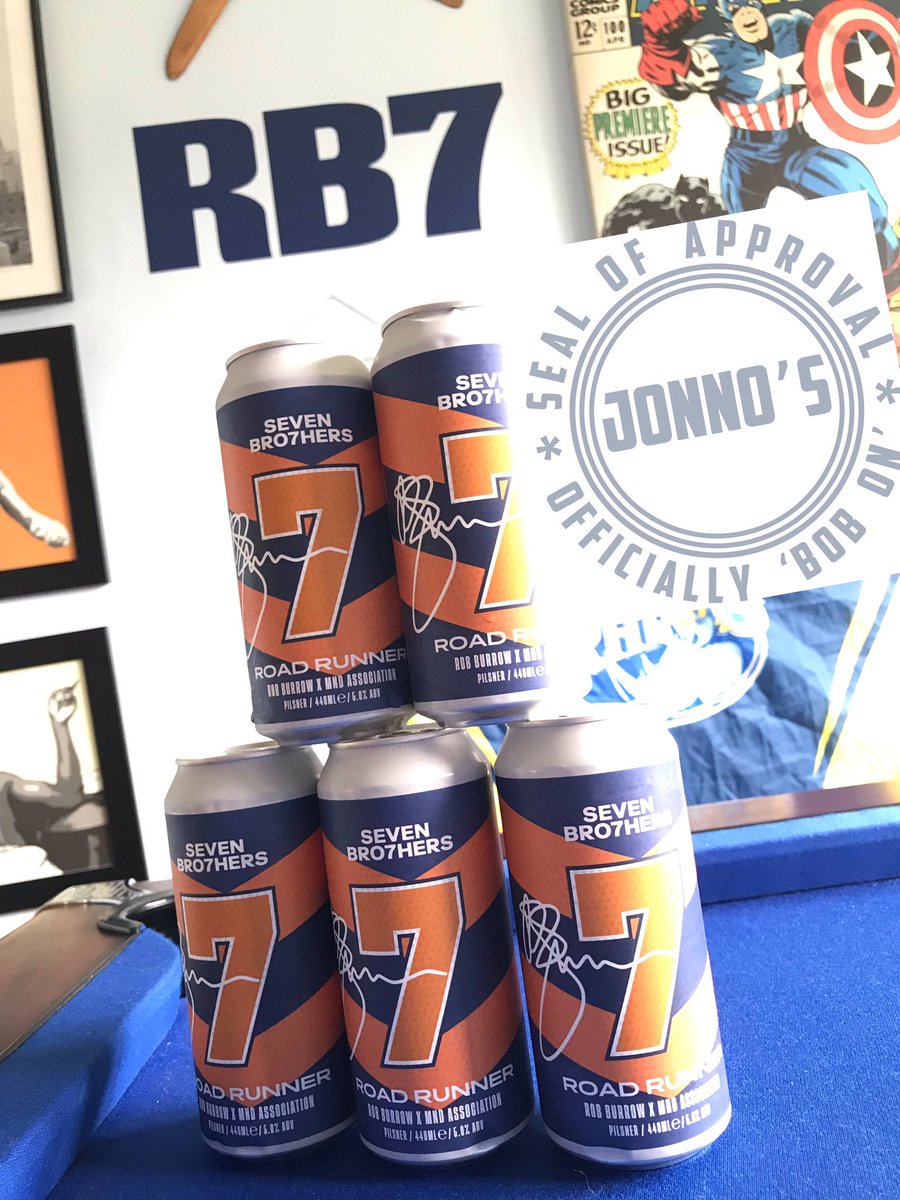 Jonno Recommends - a very nice and refreshing tipple is today’s choice. It’s also raising money for <a href="/mndassoc/">MND Association</a> so definitely worth a purchase #Beer #BobOn #OneRobBurrow