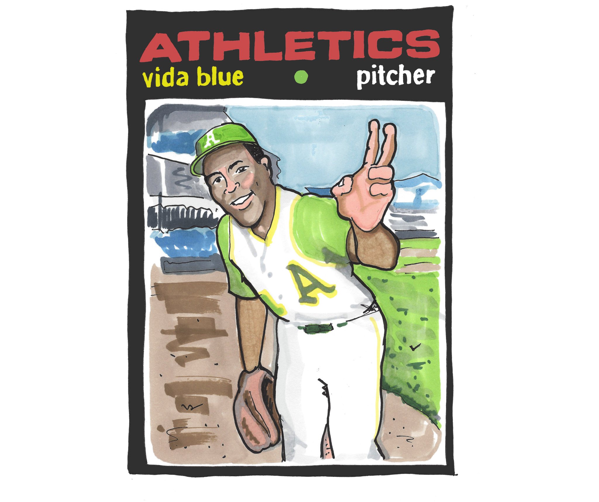 Happy Birthday Vida Blue. 
6x All Star
1971 AL MVP, Cy Young Winner
3x World Champion   
