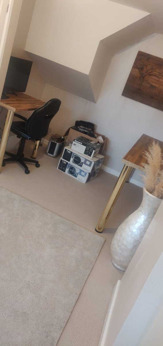 Rabbitneck2's tweet photo. So the gaming room is finally finished. Just a few minor tweaks are required. 

I'll be back streaming early September with #NewWorldMMO which is an amazing game! https://t.co/KGSjlxk0oZ