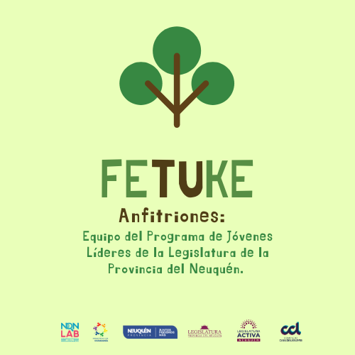NQN_LAB's tweet photo. El sábado 31 a las 11hs arranca #Fetuke
Lxs #JovenesLideres2021 @LegislaturaNqn reciben a jóvenes de toda la provincia del Neuquén, de todas las regiones de Argentina y de varias Ciudades de Latinoamérica para (re)pensar juntos, aquí, ahora y colaborando los sueños del presente! https://t.co/wH9MvFA9l4