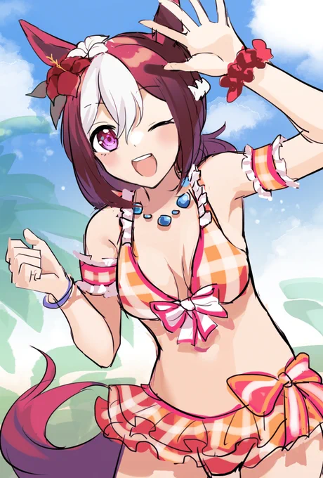 30日目
水着スペシャルウィーク WIP
#ウマ娘 