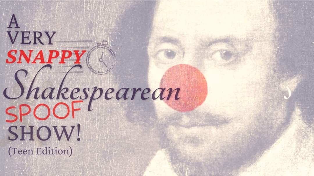 #FrederickShakespeareFestival’s teen show opens tonight for a 4-night run!
Come support next-gen artists w/ this new comedy that spoofs Shakespeare in a way everyone will enjoy! fb.me/e/1DGCXQvFv

July 28-31 at 7:30pm. 
Rain location: 5 E. 2nd St., Frederick