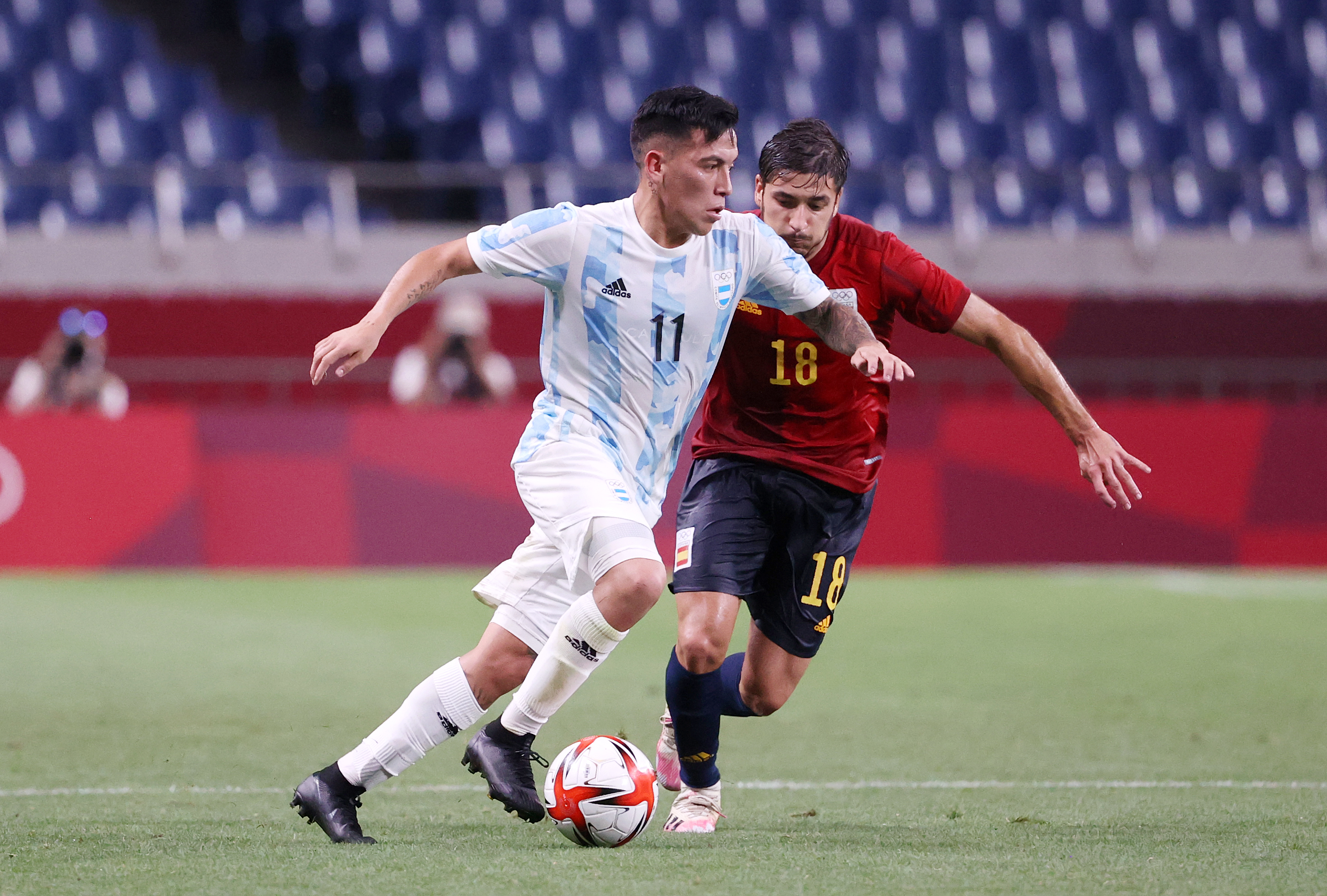 España vs Argentina 1-1 Fútbol Juegos Olímpicos 2021