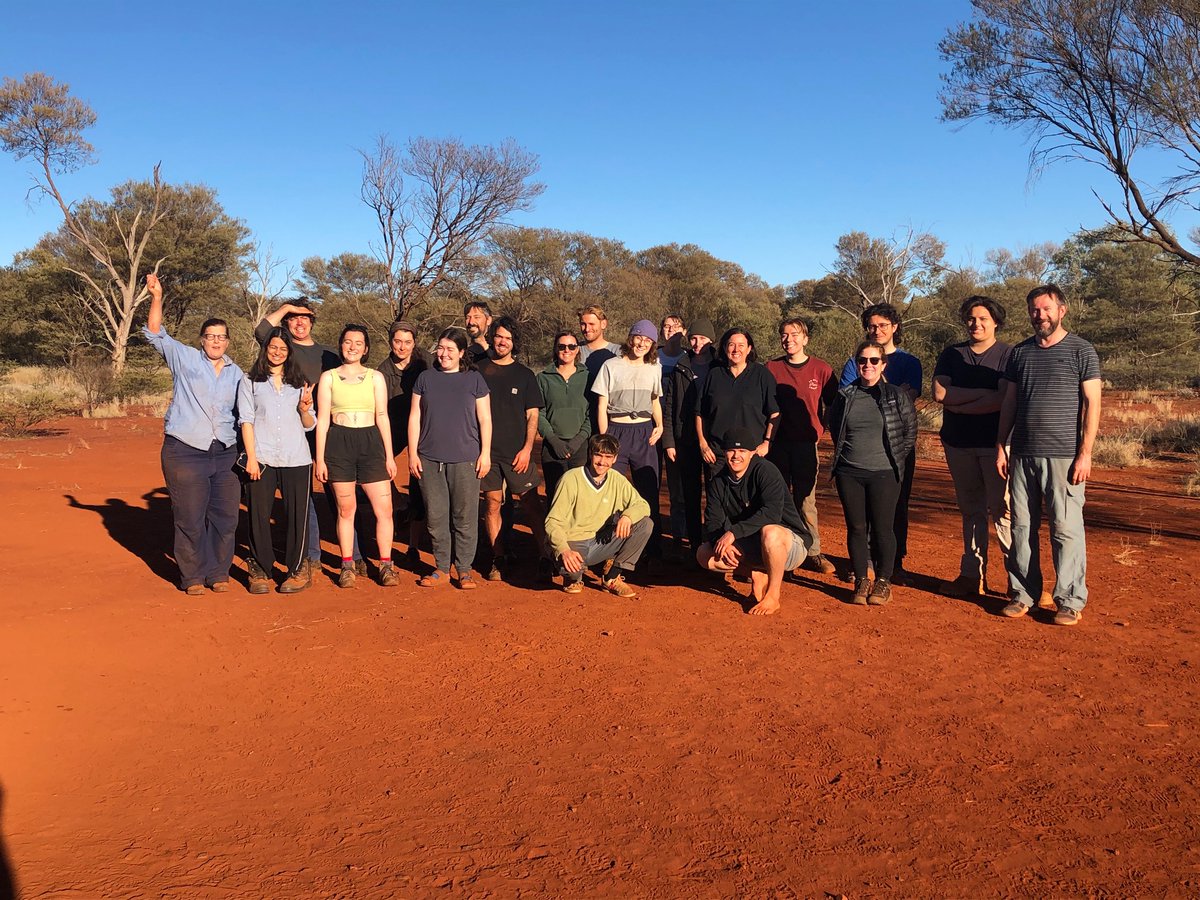 took this awesome group of budding #botanists from #UWA to the Pilbara last week for a week of plant surveys, swimming #Karijini, and developing a Pilbara 'tan' - such a privilege to be out on Banjima country!