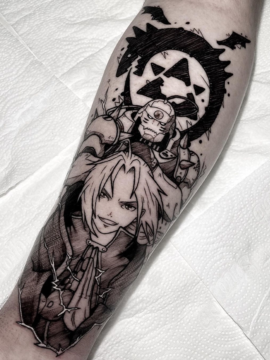 Elric on Twitter Fullmetal is officially tagged Got the Flamel symbol on  Edwards cloak A symbol of healing and warding off illness I get a tattoo  around this time every year or