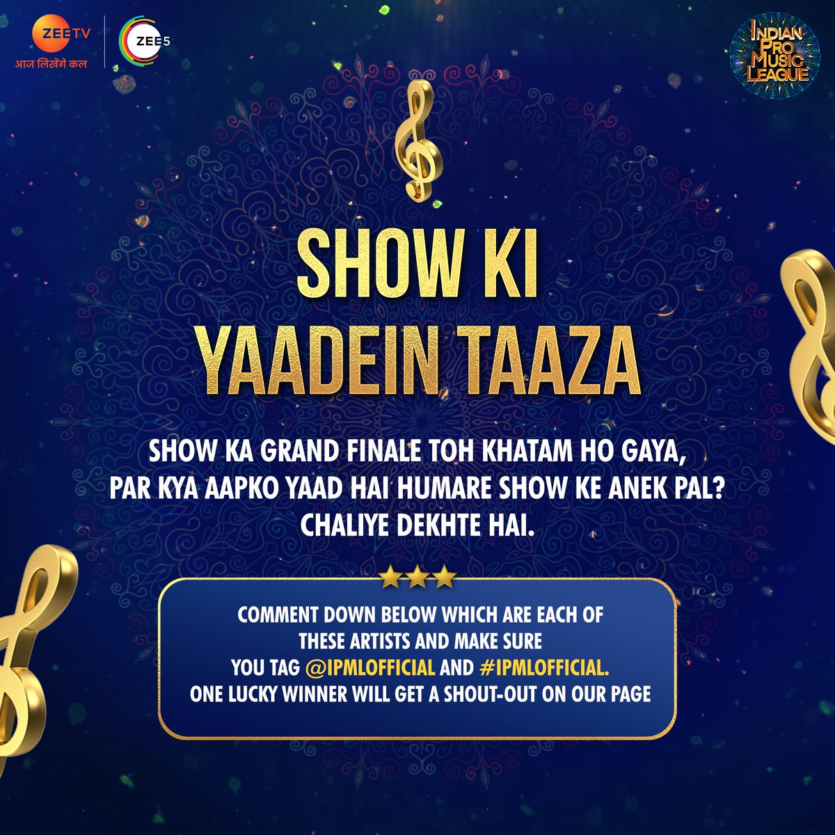 Indian Pro Music League tweet media