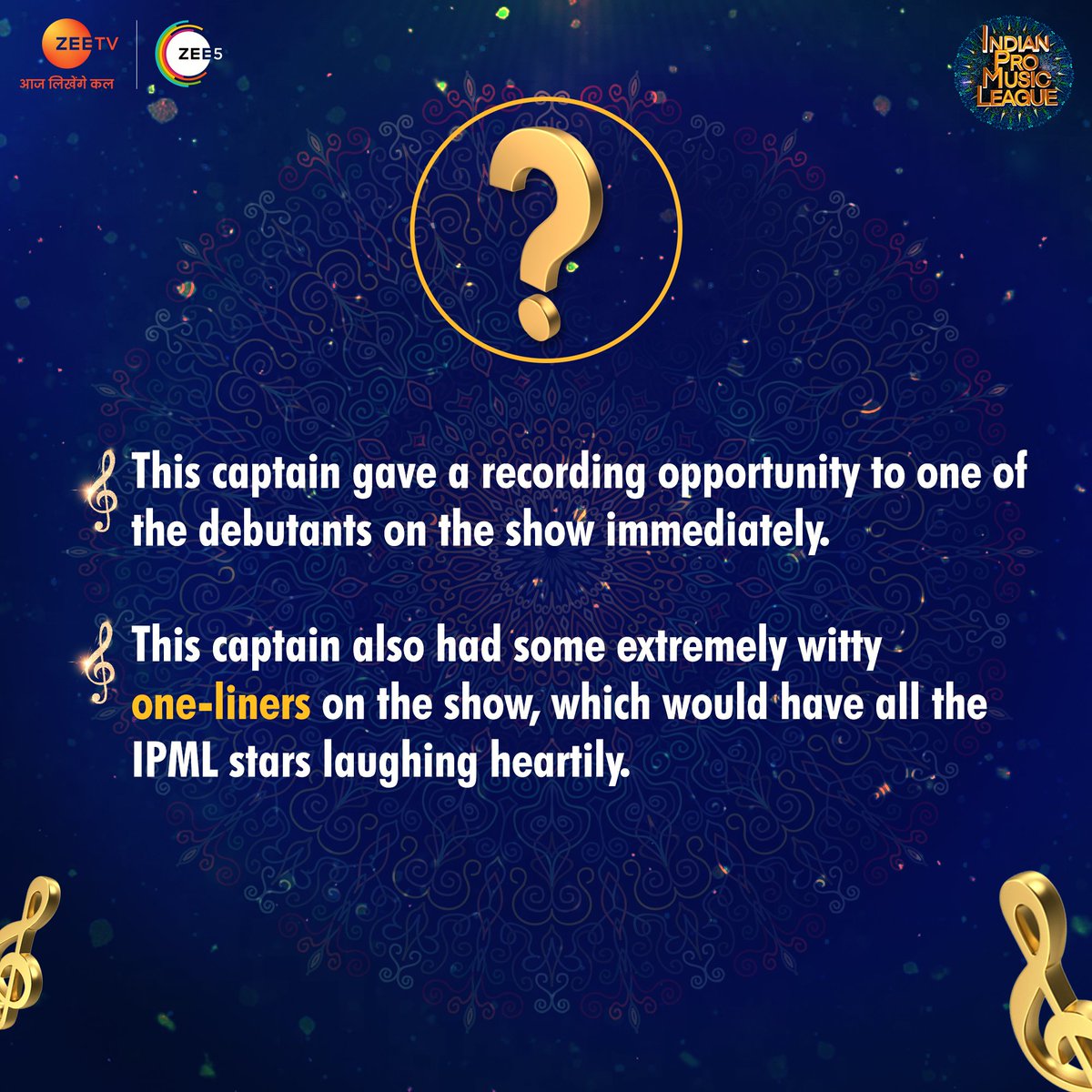 Indian Pro Music League tweet media