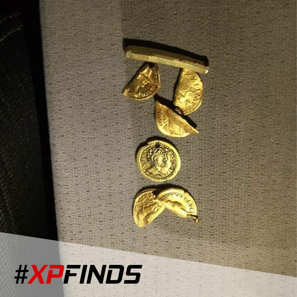 xpdetectors's tweet photo. A detectorist has been using his XP DEUS for 8 years, here are some of his finds, including Roman Gold Coins.

#xpmetaldetectors #xpdeus #metaldetecting #xpfinds #goldfinds #congratulations #romancoin #goldcoin https://t.co/IrWg4KKYO5