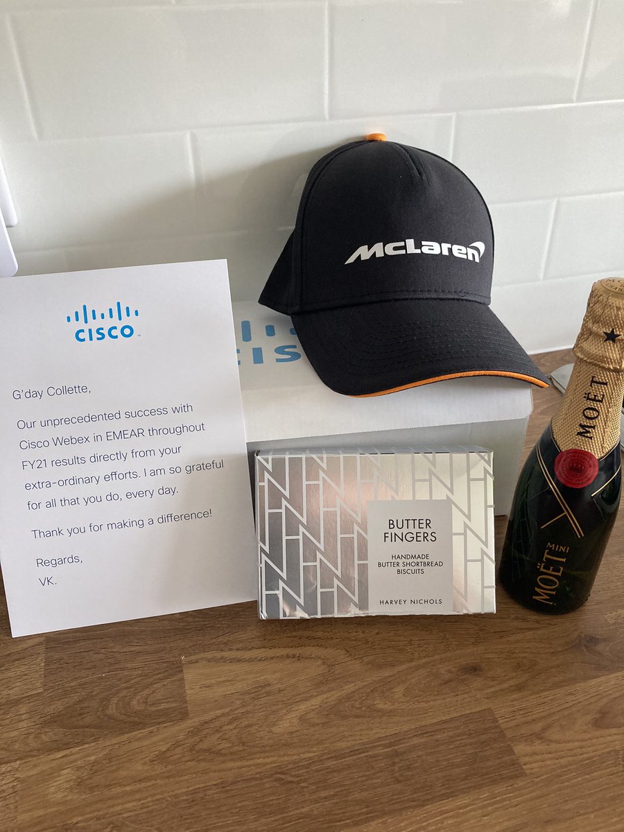 colletteolly's tweet image. Truly spoiled so far in my first 4 months at Cisco. What a place to work with such a a great #culture. I may still be fairly new but I’m a very proud #cisconian 🤩