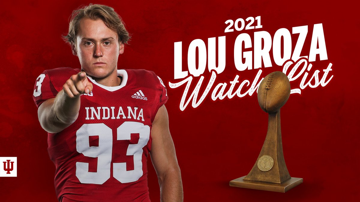Indiana Football (@indianafootball) on Twitter photo Awarded to the top college football placekicker β <a href="/chuck_campbell3/">Charles Campbell</a> is on the Lou Groza Award Watch List. Awarded to the top college football placekicker β <a href="/chuck_campbell3/">Charles Campbell</a> is on the Lou Groza Award Watch List.