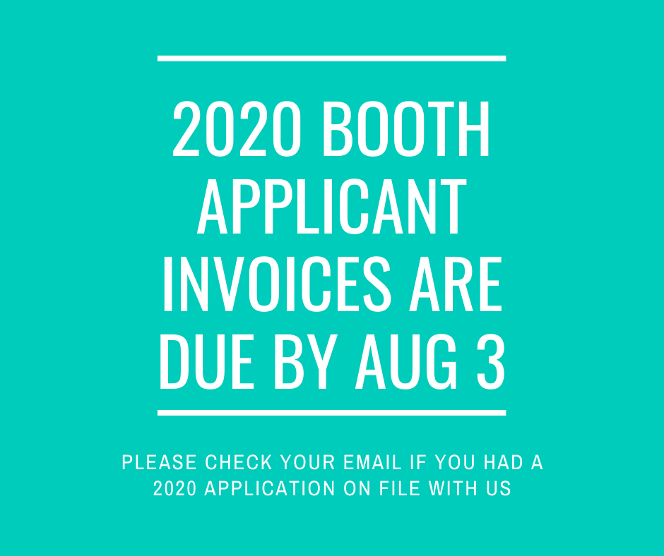 For those that submitted a 2020 application, you should have received an email and invoice by now.  Please respond and pay your invoice if you plan on participating by AUGUST 3 so we can accept more applications.   Thank you!