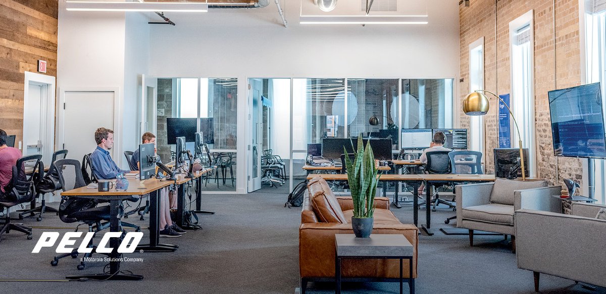 pelcovideo's tweet photo. We make #office complexes safer! #Pelco by @MotoSolutions ensures a comfortable and safe environment for tenants by offering real-time event detection so #security managers can respond within seconds. Learn more here: https://t.co/irGjMTGEHD https://t.co/WhvvN7rrRi