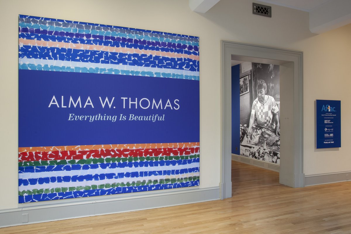 CultureType's tweet photo. On Occasion of New Exhibition ‘Alma Thomas: Everything is Beautiful,’ Curators and Scholars Reflect on Lesser-Known Aspects of Artist’s Life and Work | https://t.co/PjmjXhAi4q via @culturetype @columbusmuseum @ChryslerMuseum https://t.co/KFCtPGIoAZ