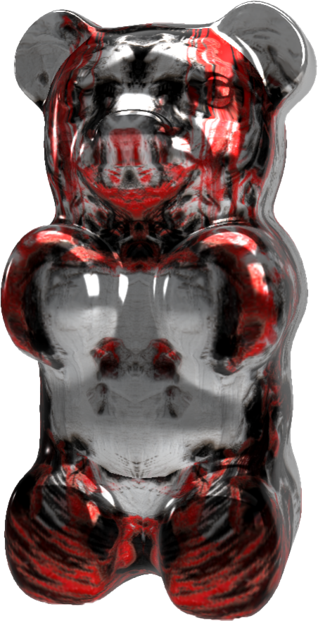 GummyLSD's tweet image. Blended Trip Gummy Bear #031 was made by 
@pastullio  by blending Rorschach Trip Gummy Bear #066 and Rainbow Trip Gummy Bear #066

For more blended bear info, check my pinned tweet or blendedtrip.com

#opensea #lsdgummybears #rainbow #rorschach #blendable #nft #nftart
