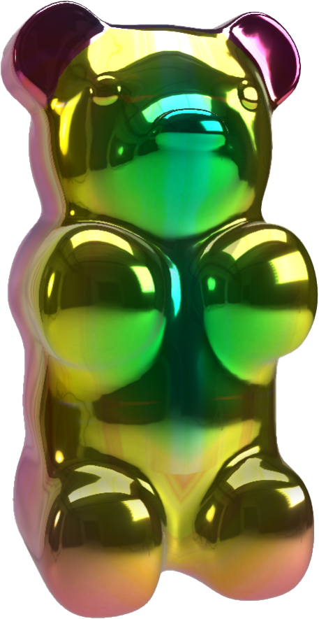 GummyLSD's tweet image. Blended Trip Gummy Bear #031 was made by 
@pastullio  by blending Rorschach Trip Gummy Bear #066 and Rainbow Trip Gummy Bear #066

For more blended bear info, check my pinned tweet or blendedtrip.com

#opensea #lsdgummybears #rainbow #rorschach #blendable #nft #nftart