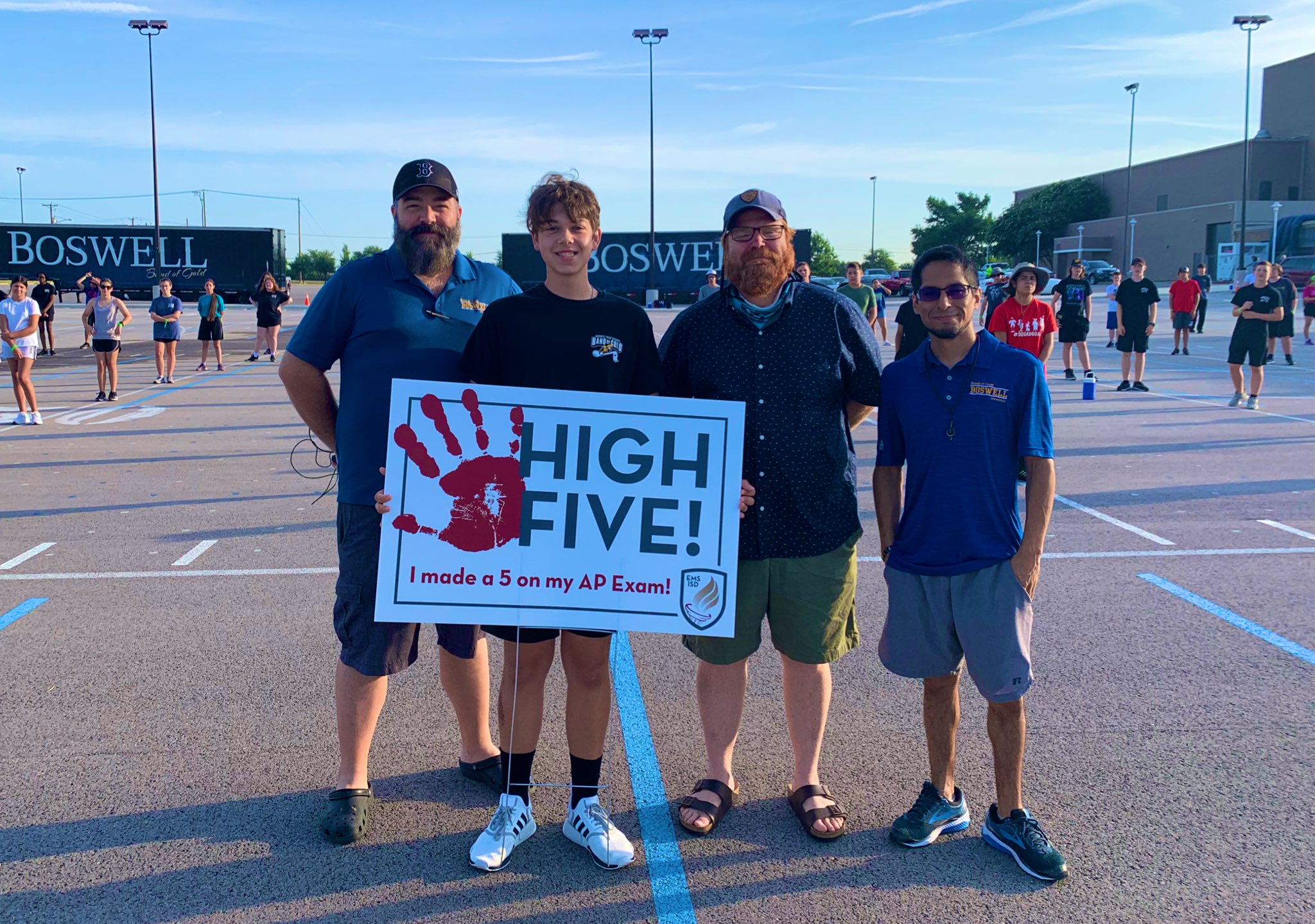 Boswell High School on Twitter "What a way to start the day!!! This Pioneer earned a 5 on an AP