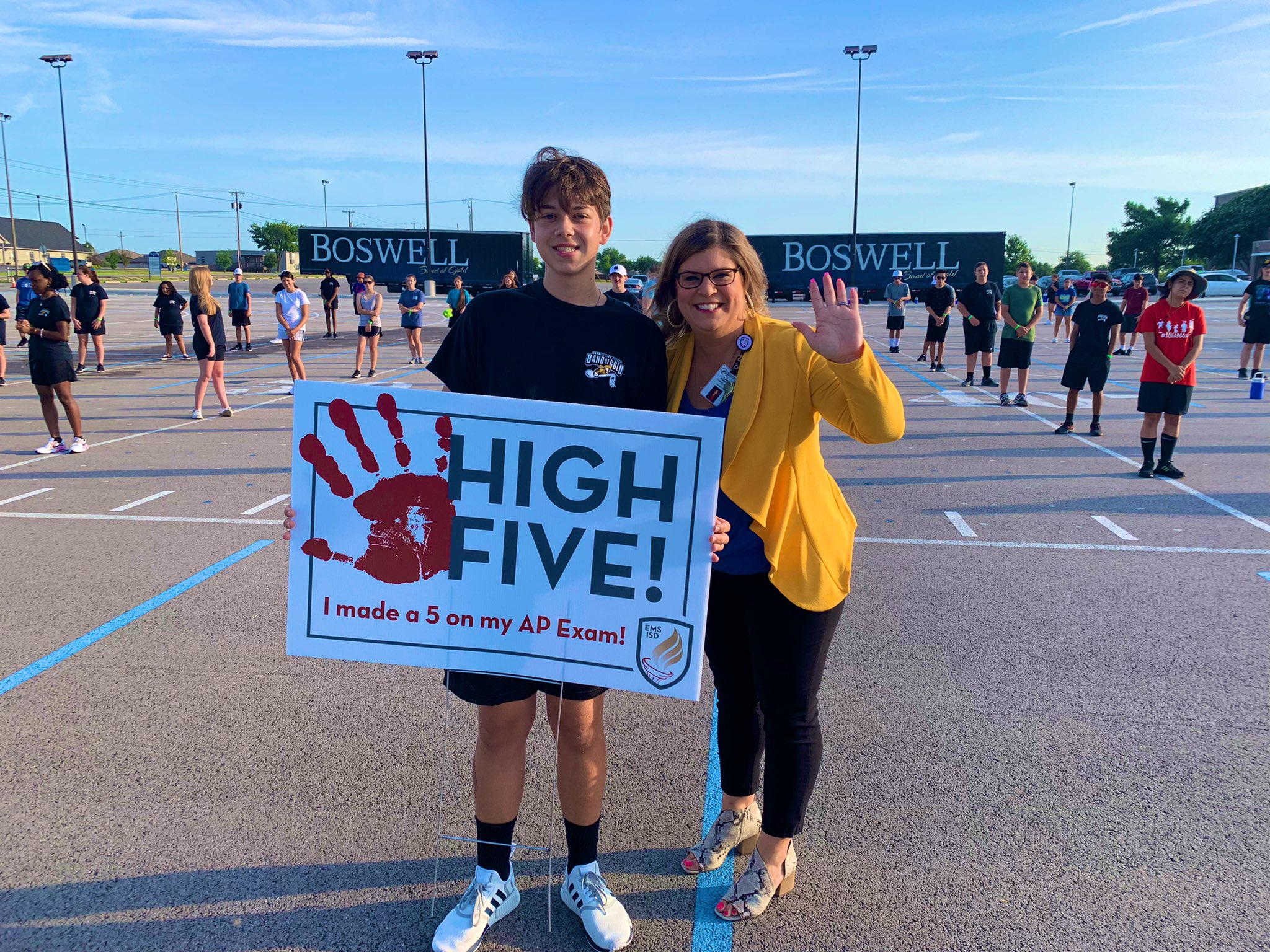 Boswell High School on Twitter "What a way to start the day!!! This Pioneer earned a 5 on an AP