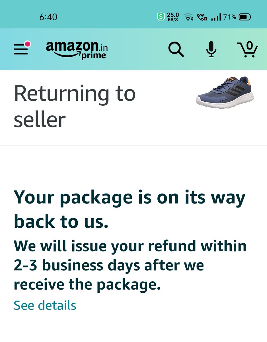 AnudeepAndy7's tweet image. I have ordered adidas shoe during #primeday2021  offer now they cancelled the order by themselves. No replacement, when I called customer care he asked me to buy again with high price
@amazonIN #AmazonPrimeDay 
#fakeamazon