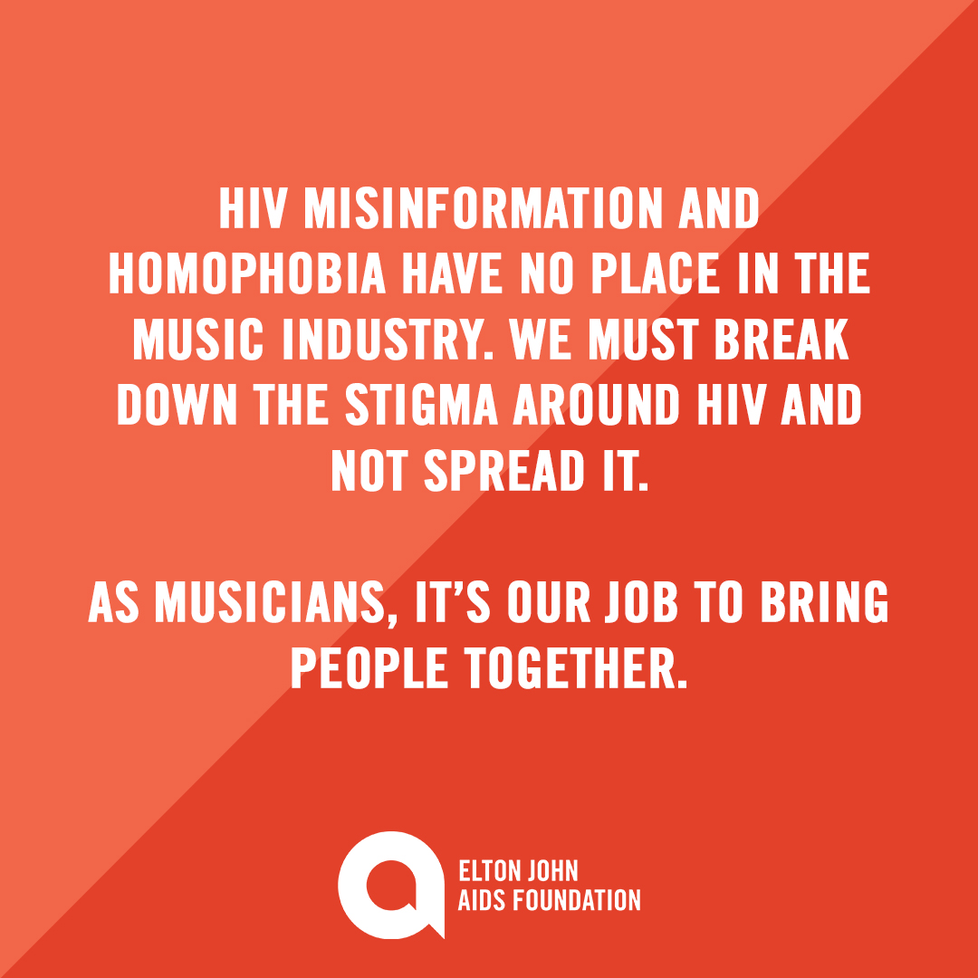 Elton John on Twitter "(1/5) We've been shocked to read about the HIV