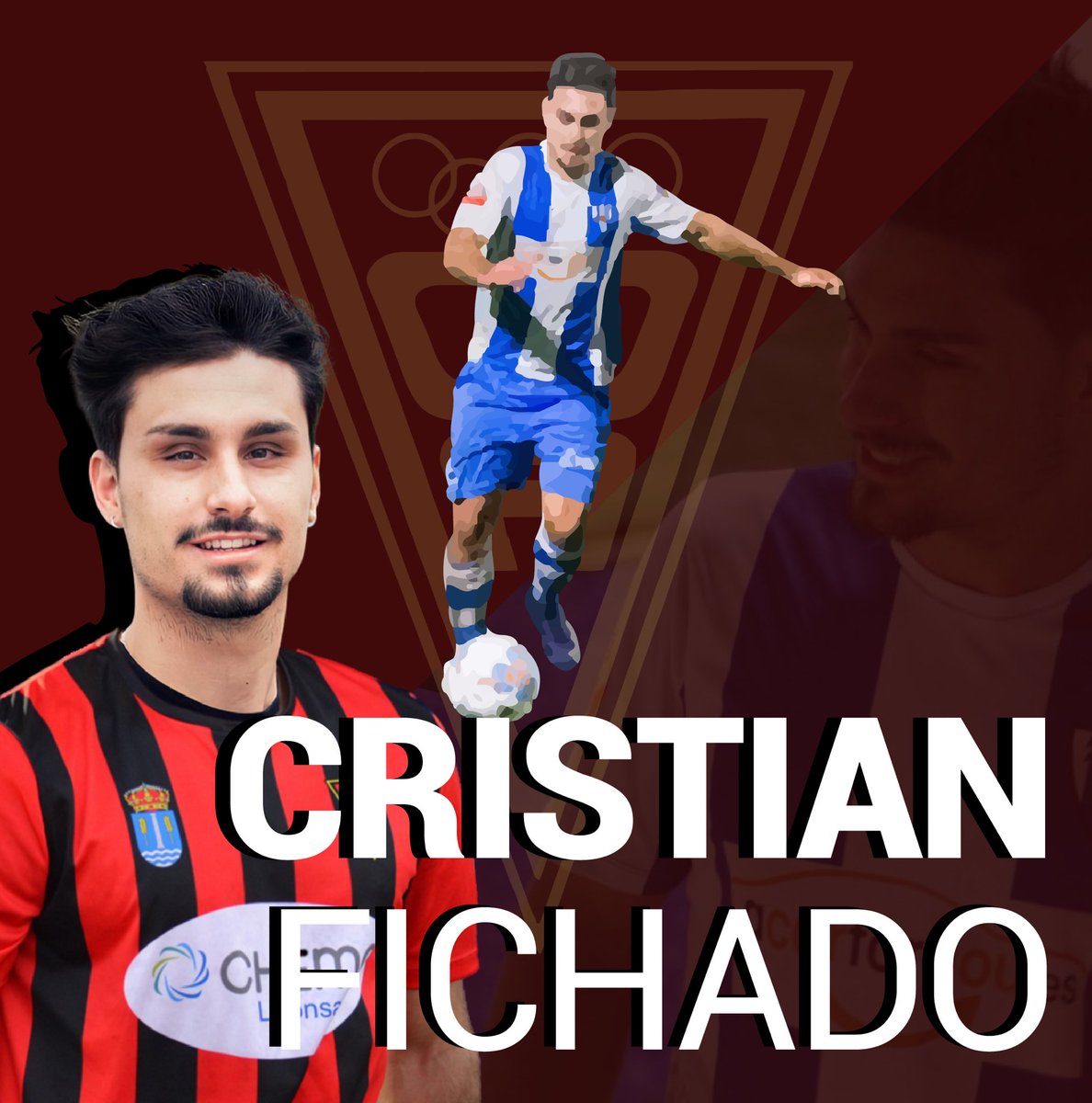 🚨 FICHAJE 🚨 

CRISTIAN DE LA MATA
• 26 años
• Delantero Centro
• Jugador con habilidad para meter gol al primer toque.
• Proviene de la A.D. Complutense Alcalá 

¡Estamos encantados de tenerte esta temporada entre nosotr@s! ❤️⚫️💪🏼