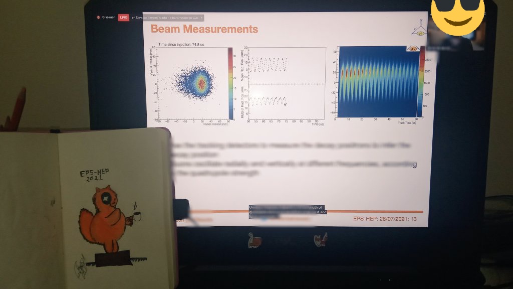 LinaRonrono's tweet photo. I always love when people,in addition to being excellent scientists and researchers,put a little love in preparing beautiful slides and posters. In My opinión,it draws more attention and gets the message across in a kinder way #PhysicsArtsandCrafts #EPSHEP2021 #conferencefromhome https://t.co/TPMh6bvZOk
