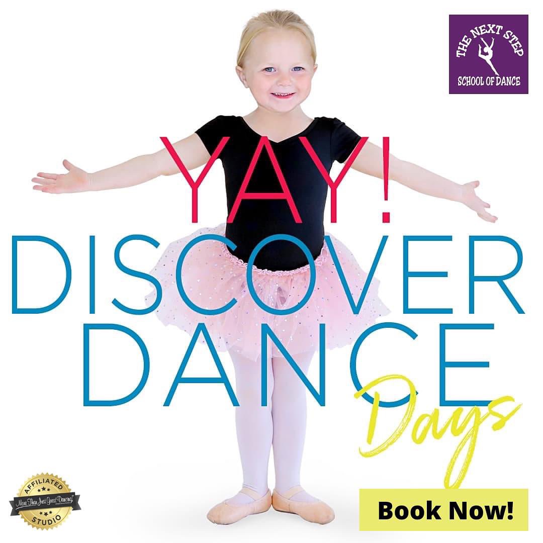 NextStepDancer's tweet image. NSSD is excited to announce our Discover Dance events! This is the perfect opportunity to determine if dance is the right fit for your child this season!
.
Book Here: …t-step-school-of-dance.studiosuite.io/s/trial-classes 
·
#danceclasses #preschooldance #nssd #kidsactivities #MTJGD #lyndhurstnj #DanceStudio