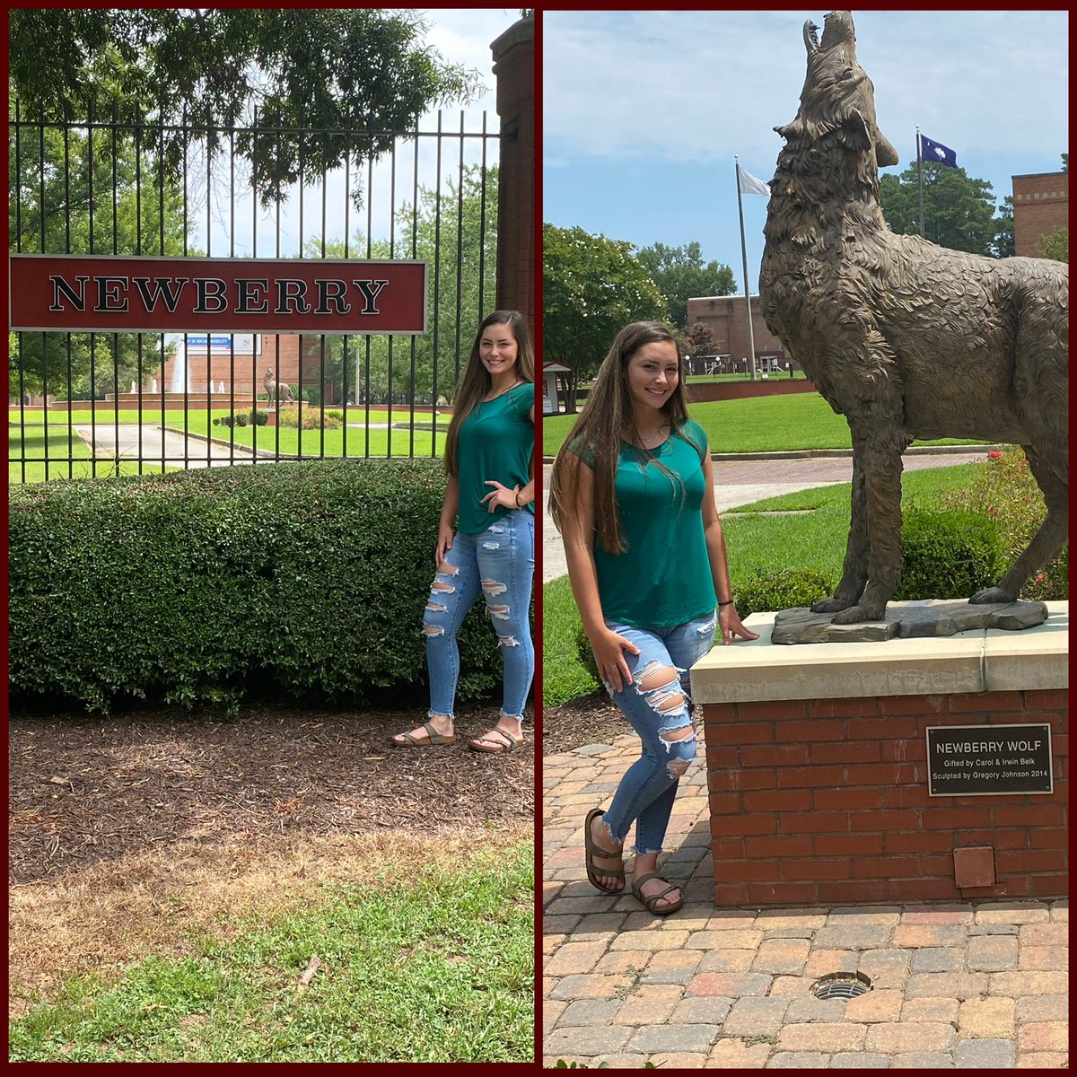 Thank you to Coach Triplett, Coach Smith and <a href="/newberrysb/">Newberry College SB</a> for having our ‘22 P/Corner <a href="/Jaylajackson200/">☆ Jayla Jackson ☆</a> on a visit!! She loved being on campus and can’t wait to be back! ❤️ 🥎