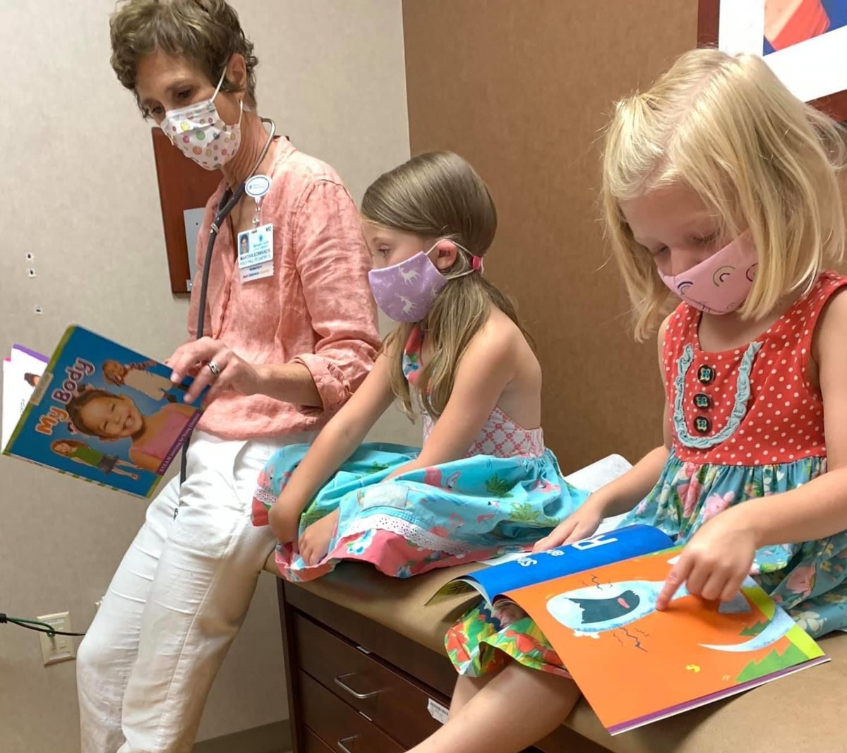 ELPofYorkCounty's tweet image. York County pediatrician Dr. Martha Edwards talks about the evidence-based success of ELP's Reach Out and Read for her patients. In addition to reading, she says, it promotes bonding with a caregiver that helps children become resilient people.
READ MORE: ow.ly/6LFg50FEUFD