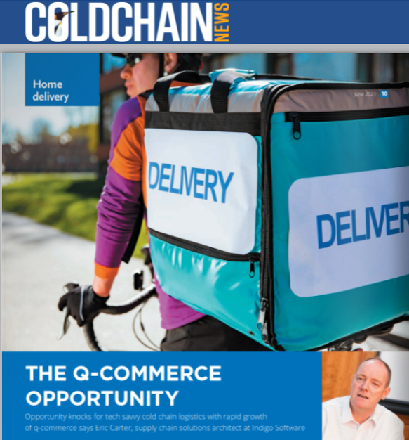 Check out Indigo Software’s Eric Carter article in Cold Chain News on the Q-Commerce Opportunity online.fliphtml5.com/qbnpo/vdjm/#p=… #coldchain #qcommerce #warehousemanagementsystems #warehousing #indigowms #ecommerce #delivery #logistics #supplychain