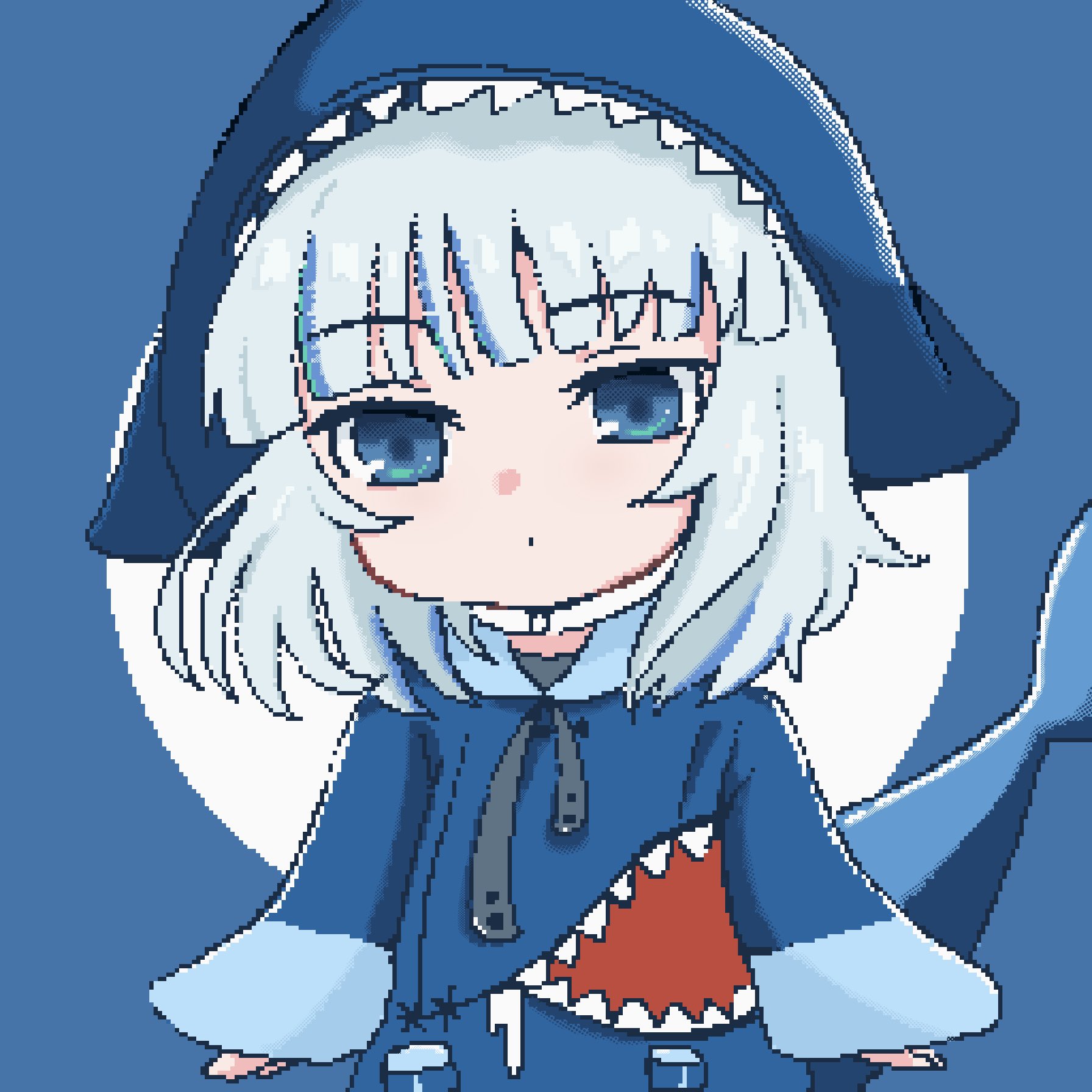 逸見うい がうるぐら Gawrt Gawrgura Hololiveen ドット絵 Pixelart Pixelable T Co Hwi1pxqmwt Twitter